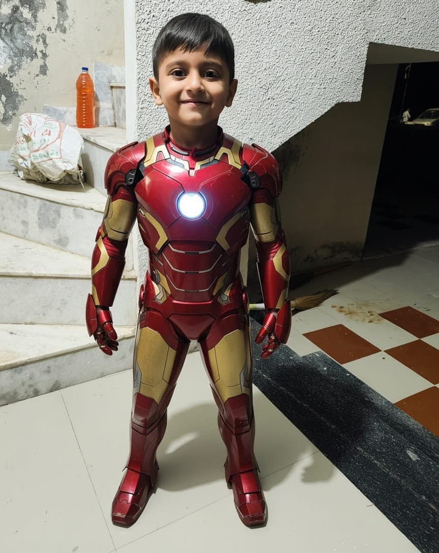 Make me Ironman — after AI image editing